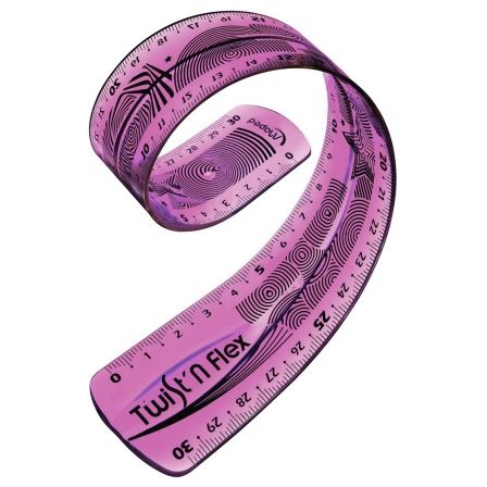 Maped Regla Twist'n Flex Flexible e Irrompible 30 cm Colores Surtidos